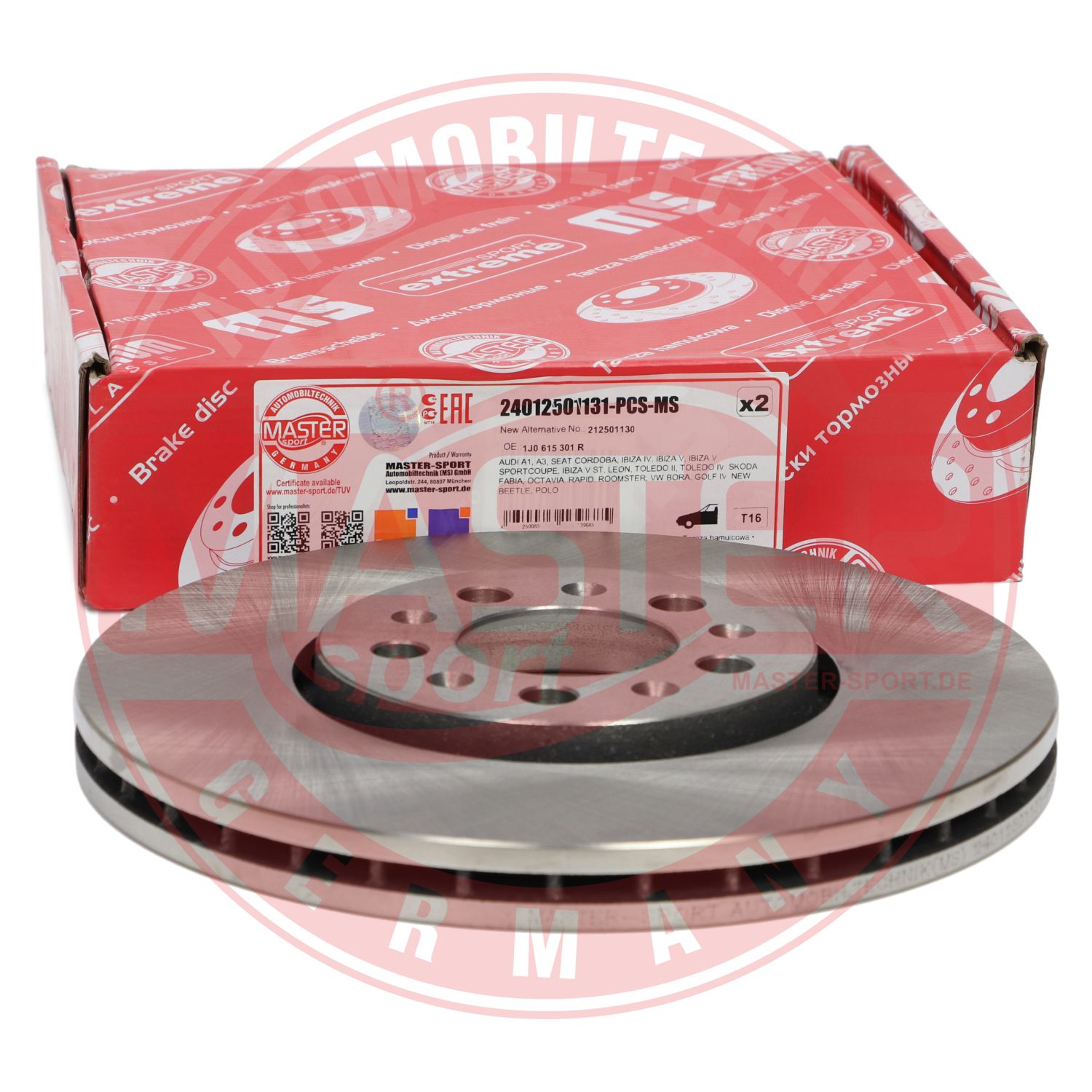 Disc frana MASTERSPORT GERMANY 24012501131-PCS-MS